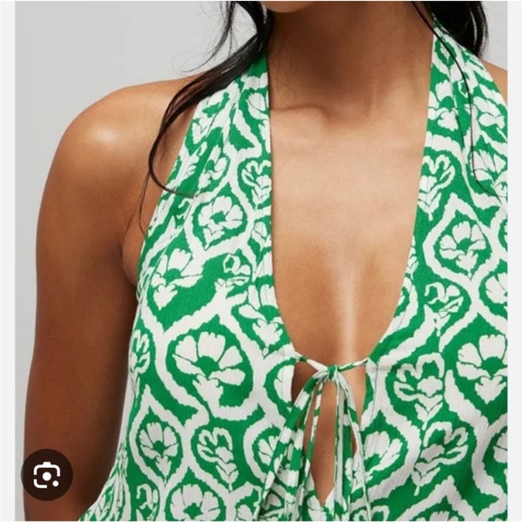 White House Black Market Halter Cover up dress size Medium - Picture 2 of 6